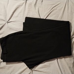 EXPRESS editor boot low rise black pants size 12R